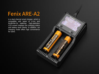 Fenix ARE-A2 Dual Channel Battery Smart Charger