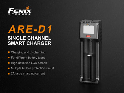 Fenix ARE-D1 Single Channel Smart Battery Charger