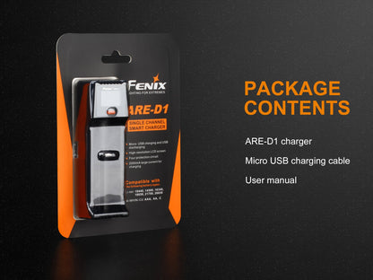 Fenix ARE-D1 Single Channel Smart Battery Charger