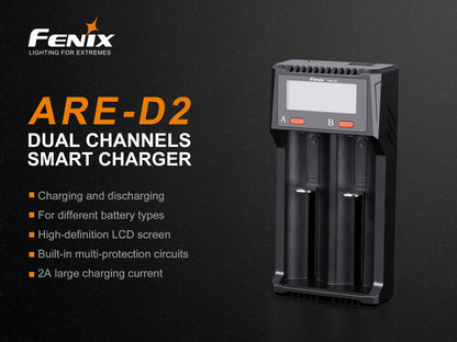 Fenix ARE-D2 Dual Channel Smart Battery Charger