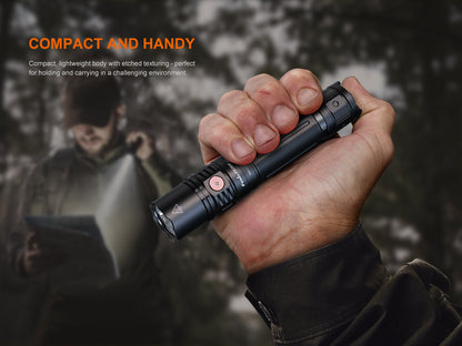 Fenix PD36R V2 Compact Rechargeable Tactical Flashlight - 1700 Lumens