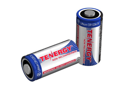 Tenergy CR123A Lithium Propel Battery - 2 Pack