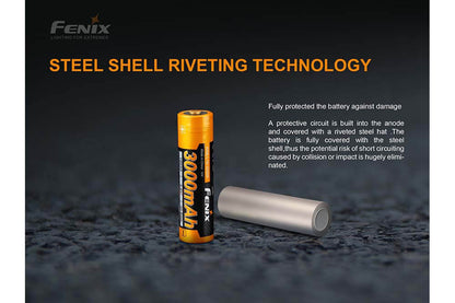 Fenix ARB-L18 Series Rechargeable 18650 Battery